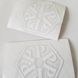 City of Pomona Rolling Ps Decal | City of Pomona 6 Ps Decal Sticker | City of Pomona Logo