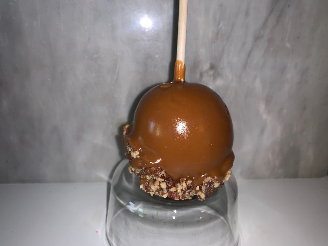 THREE Caramel Apple Granny Smith Apples Caramel Apple With Etsy
