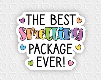 The Best Smelling Package Ever! Digital Design PNG | Wax Melt and Candle Small Business Packaging | Cricut, Silhouette, & Avery Print Cut