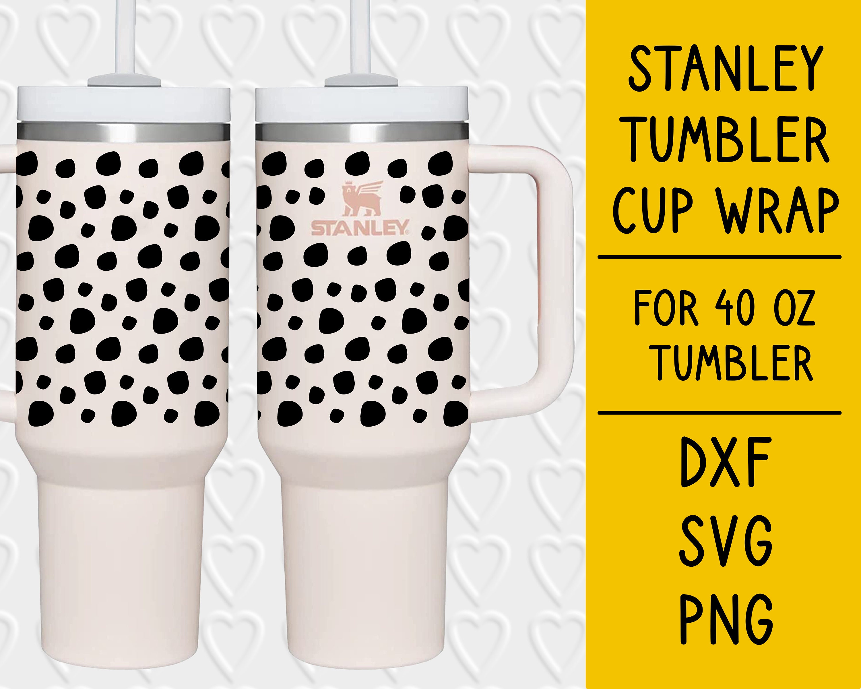 Purple Checks 40 Oz Stanley Tumbler Wrap Graphic by SparkyDesignsUS ·  Creative Fabrica