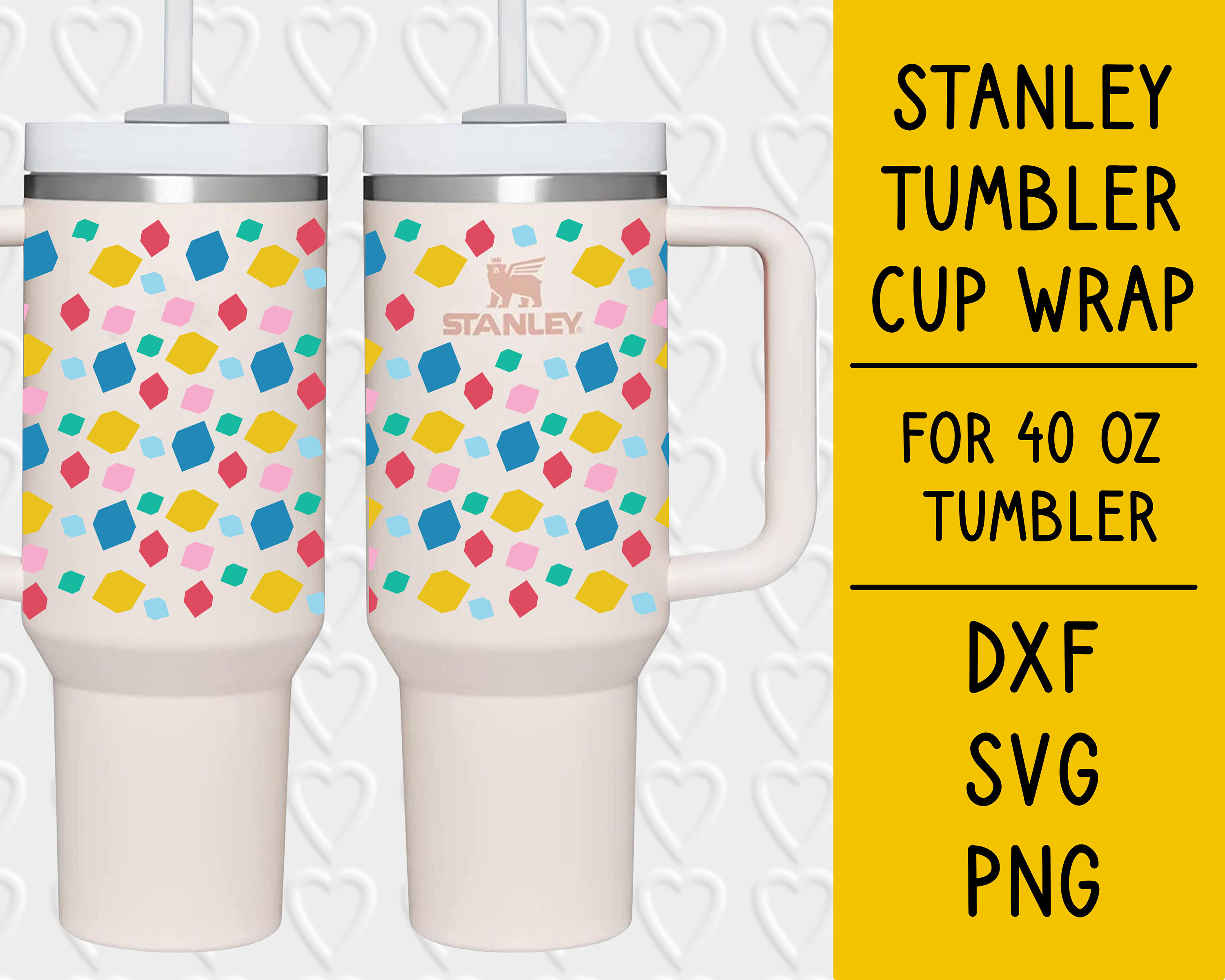 Tumbler Tag fits 30oz & 40oz Stanley Cups – Lemondrop Designs
