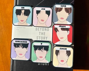 BTS Beyond The Story Magnetic Bookmarks