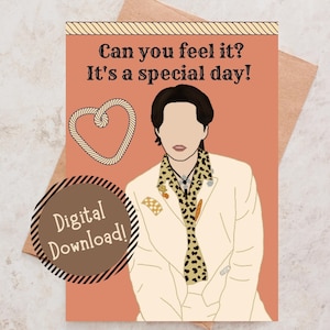 Imprimible BTS SUGA Yoongi ¿Puedes sentirlo? Es una tarjeta de felicitación de día especial, tarjeta linda, tarjeta de felicitación Kpop, tarjeta de cualquier ocasión, ejército BTS