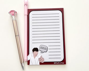 SKZ Bang Chan "Like Mate, Stop Procrastinating!" Notepad