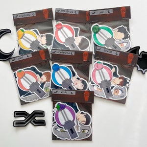 Enhypen Dark Moon Laminated Glossy Vinyl Sticker Packs