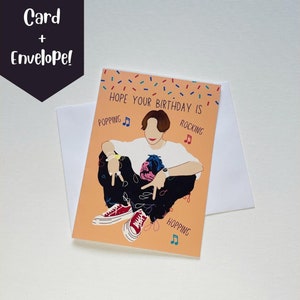 Carte de vœux d’anniversaire BTS Jhope Hoseok, carte d’anniversaire, carte mignonne, carte de vœux Kpop, carte Punny, cadeau de l’armée BTS, Hope World