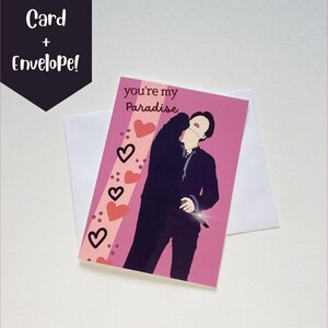 Carte de vœux de la Saint-Valentin BTS Jimin, carte d’anniversaire, carte de vœux Kpop, carte Punny, carte mignonne, cadeau de l’armée BTS, joueur de flûte