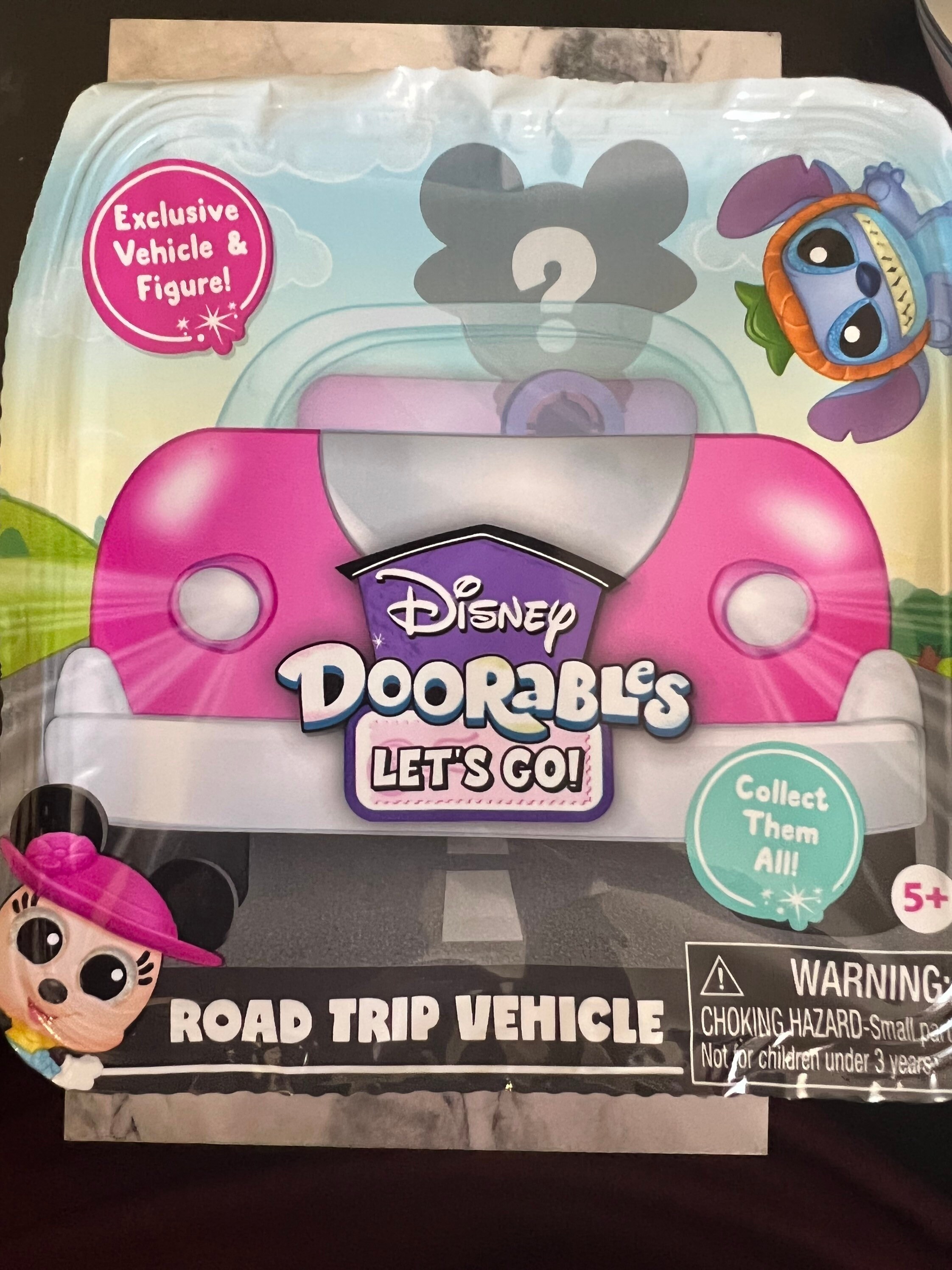 Disney Doorables Let’s Go Cars Series - Stitch (Rare)