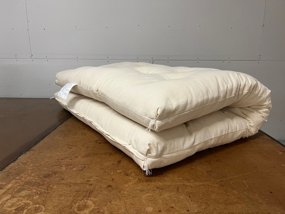 Futon With Cover . Hand Made Vintage Style Futon. Mura Red Cover. All