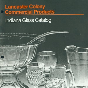 1980 Lancaster Colony Commercial Products - Indiana Glass Catalog