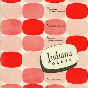 1962 Indiana Glass Catalog