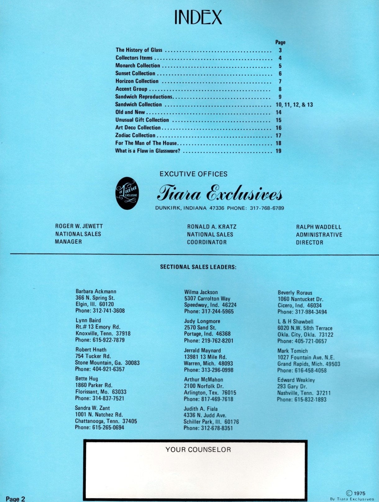 1975 Tiara Exclusives Catalog Etsy