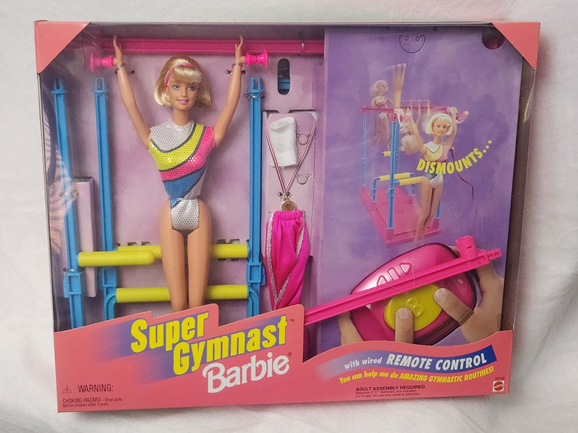 Barbie Super Gymnast With Wired Remote Control 1999 23105 Etsy