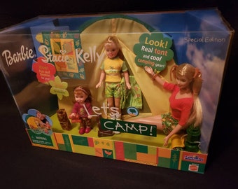 Barbie Jewelry Barbie Camping Fun Team Stacie Con Tienda De