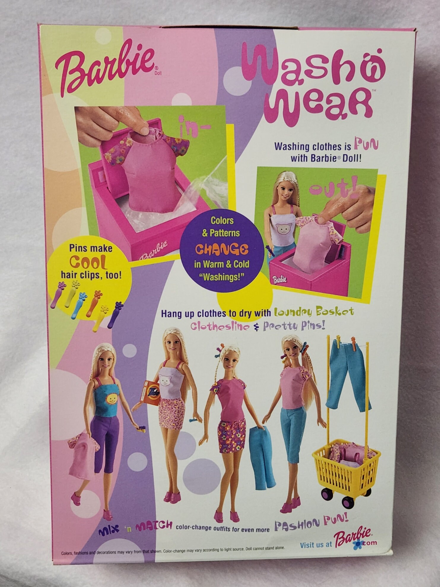 Barbie Wash N Wear With Washing Machine 2000 29027 NRFB - Etsy
