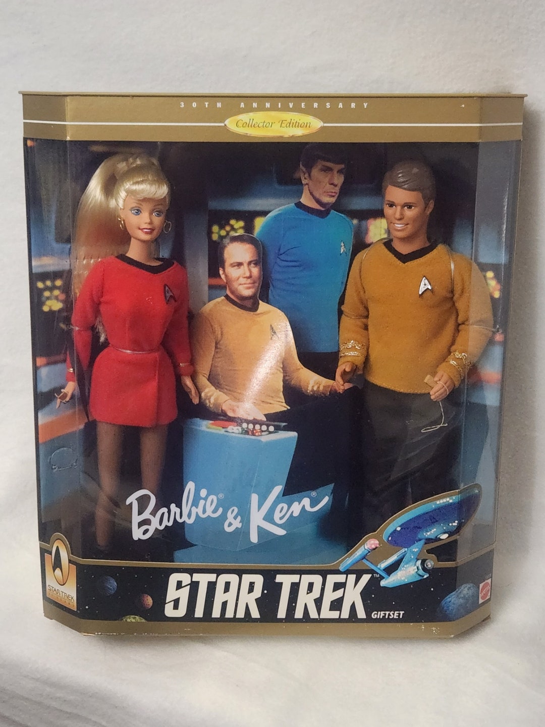 Barbie & Ken Star Trek Gift Set Collector Edition 30th Anniversary 1996 15006 NRFB - Etsy