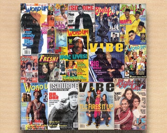 COLLAGE - vintage magazines; 80s magazines; 90s magazines; tumbler; sublimation journals; sublimation file;  sublimation