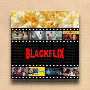 COLLAGE - BLACKFLIX; black classic movies; movies; tumbler; entertainment; tumbler file; 20oz tumbler; skinny tumbler file; sublimation