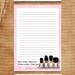 PRINTABLE Letter Writing Stationery Notepaper African-american Women Stationery Sheets Note Pad ...
