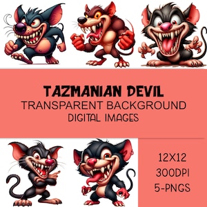 Tasmanian Devil | Tasmanian | Tasmanian Australia | sublimation | stickers | Crafts | DIY