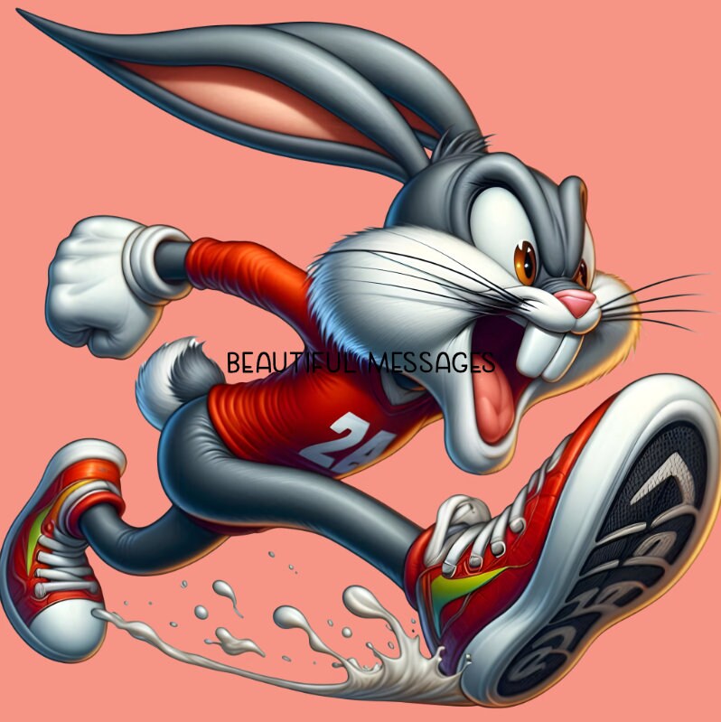 Bugle Rabbit Bunny Rabbit Bugs | Bunny | Rabbit | Sublimation | Stickers | Crafts ...