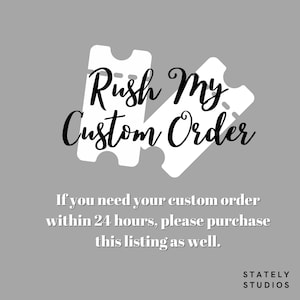 Custom Ticket Rush Fee