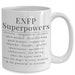 ENFP mug, enfp strengths, enfp coffee mug, enfp gift, gift for enfp, enfp personality, Myers Briggs mug, Myers Briggs type, personality mug