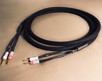 Studio Cables 4S Audiophile Speaker Cables Black Pair