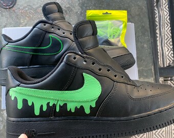 air force 1 paint drip