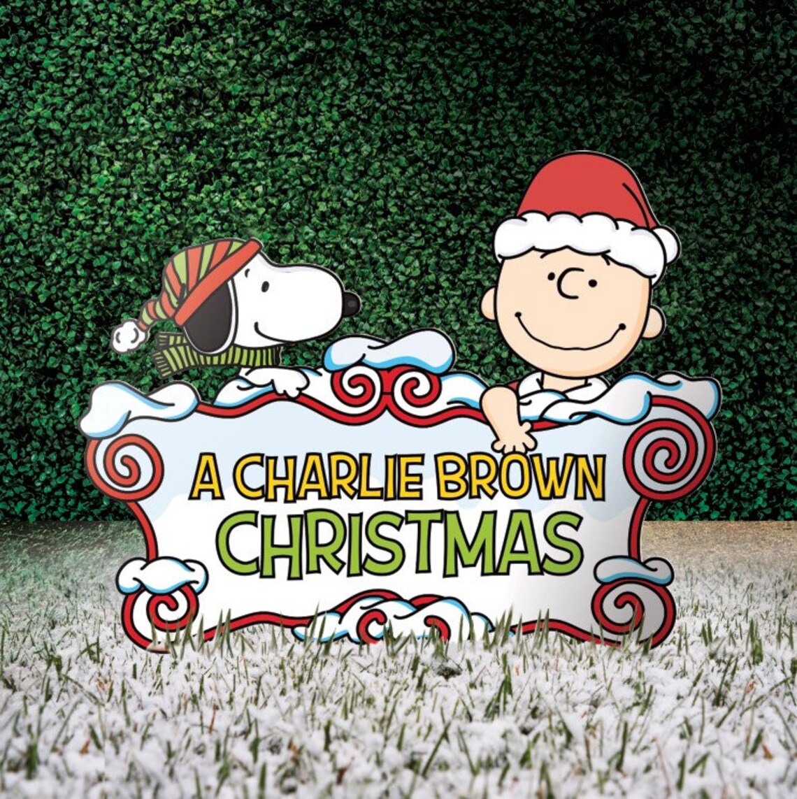 Peanuts Yard Decoration / Charlie Brown Christmas Yard Decoration