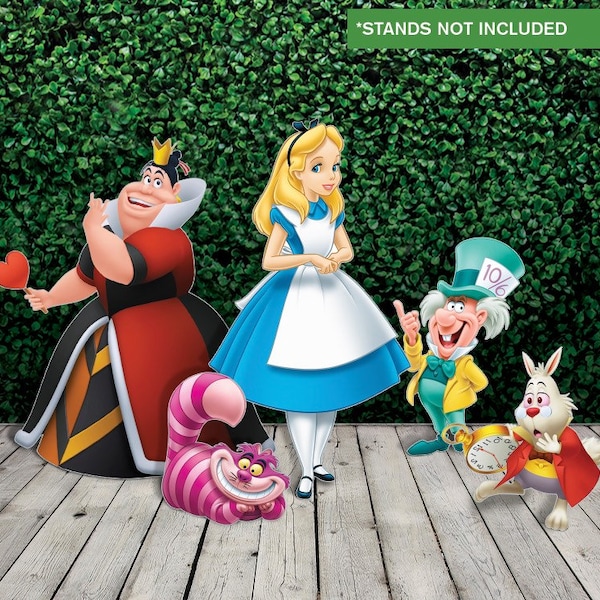 Alice in Wonderland Yard Statue - Etsy