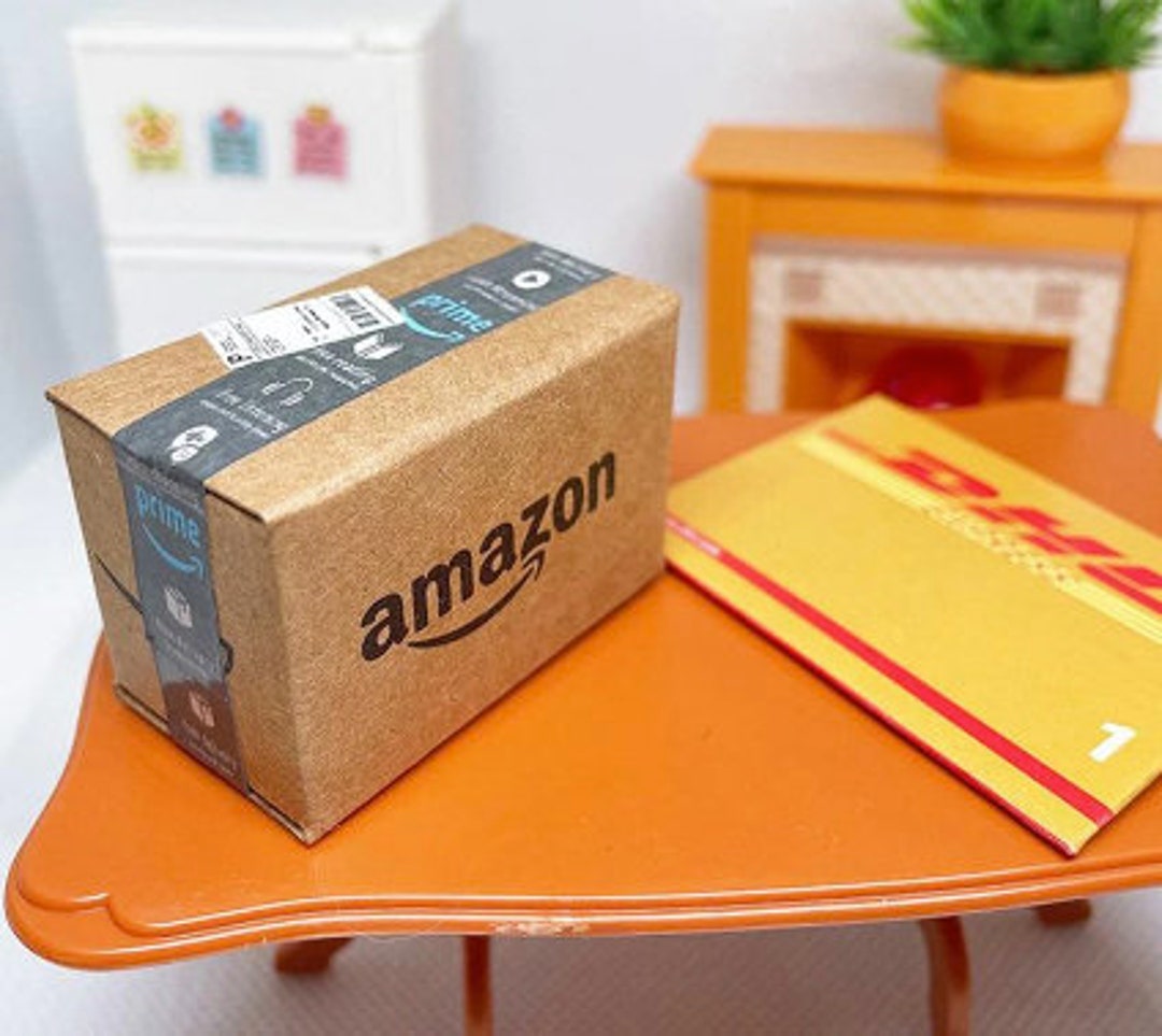 Amazon Box Set Miniature Replicas of Actual Delivery Boxes Etsy