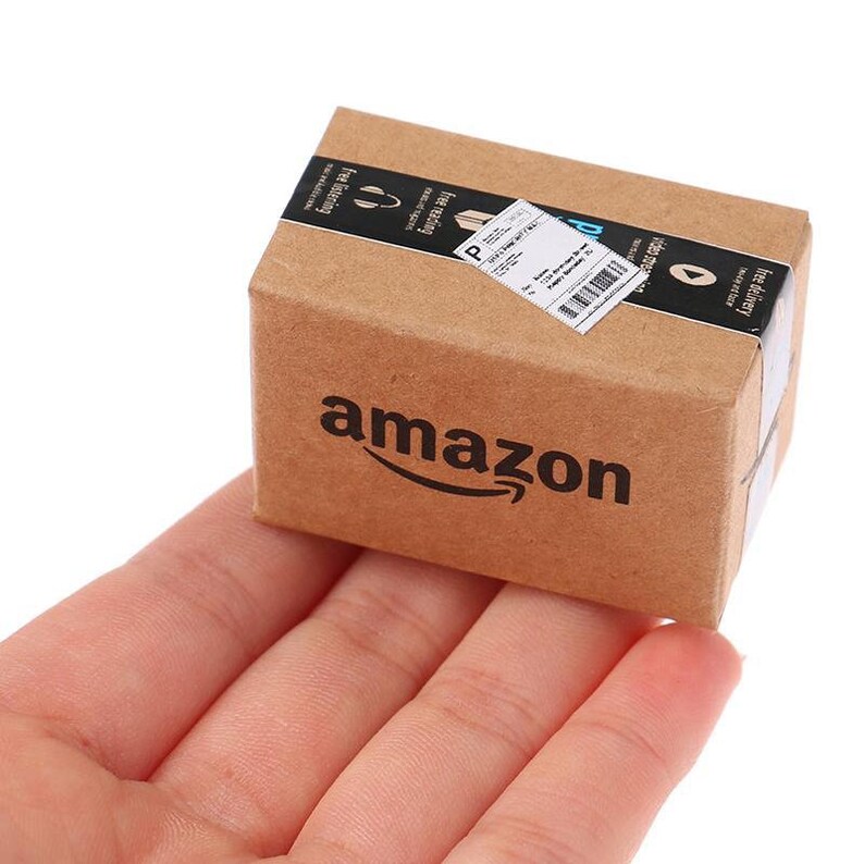 Amazon Box Set Miniature Replicas of Actual Delivery Boxes Etsy