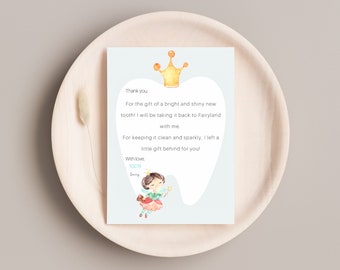 Letter From Tooth Fairy, Tooth Fairy Note, Lost Tooth Letter, Tooth Fairy Certificate, Lost Tooth Award, Tooth Fairy Letter Template