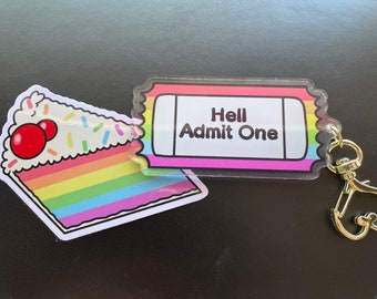 Pastel Rainbow Pride | LGBTQ+ | Gay Pride | Pride Sleutelhanger