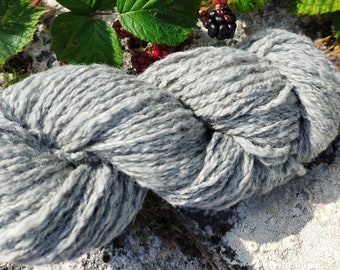 Handspun Grey Merino