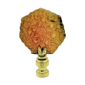 Remate para pantalla de lámpara de CORNALINA MINERAL