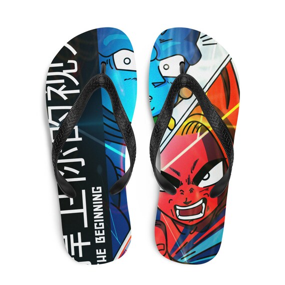 Anime Flip-flops Cartoon Flip-flops Fun Flip-flops - Etsy Canada Anime Flip-flops Cartoon Flip-flops Fun Flip-flops - Etsy Canada