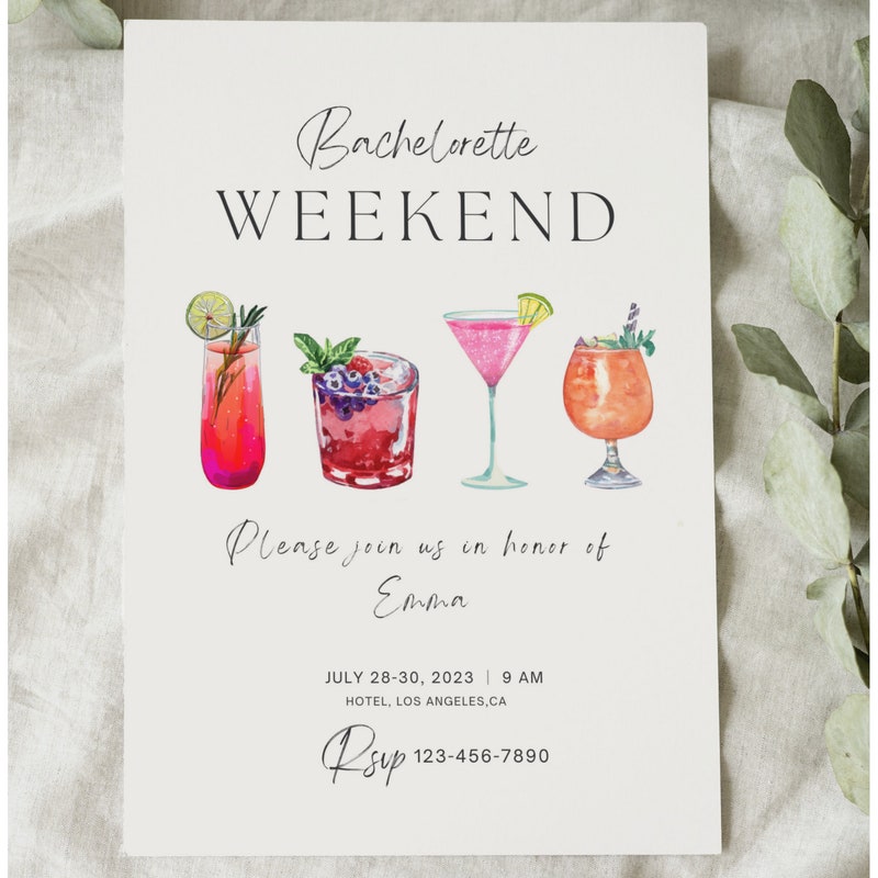 Bachelorette Weekend - Etsy