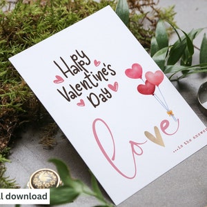 Valentines Day Card I Love You so much, Valentines day card for him,Husband,  Valentines day card for her, Wife