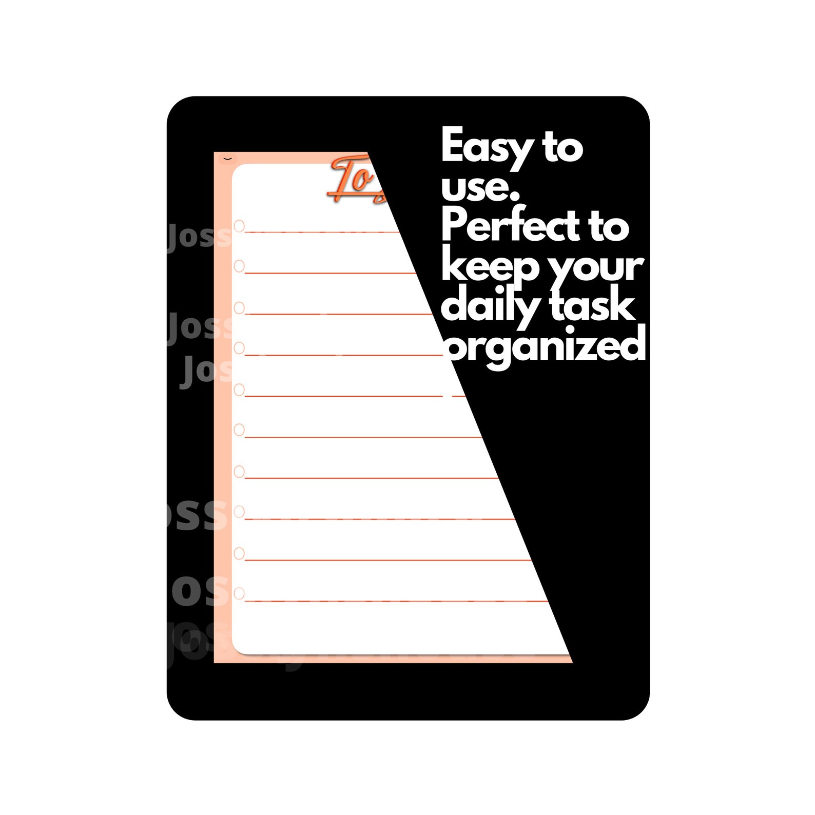 DIGITAL to Do List for PDF Note Taking Apps, Digital Daily to Do List ...