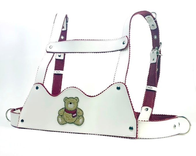 ABDL Baby Reins Adult Baby Leather Harness Etsy