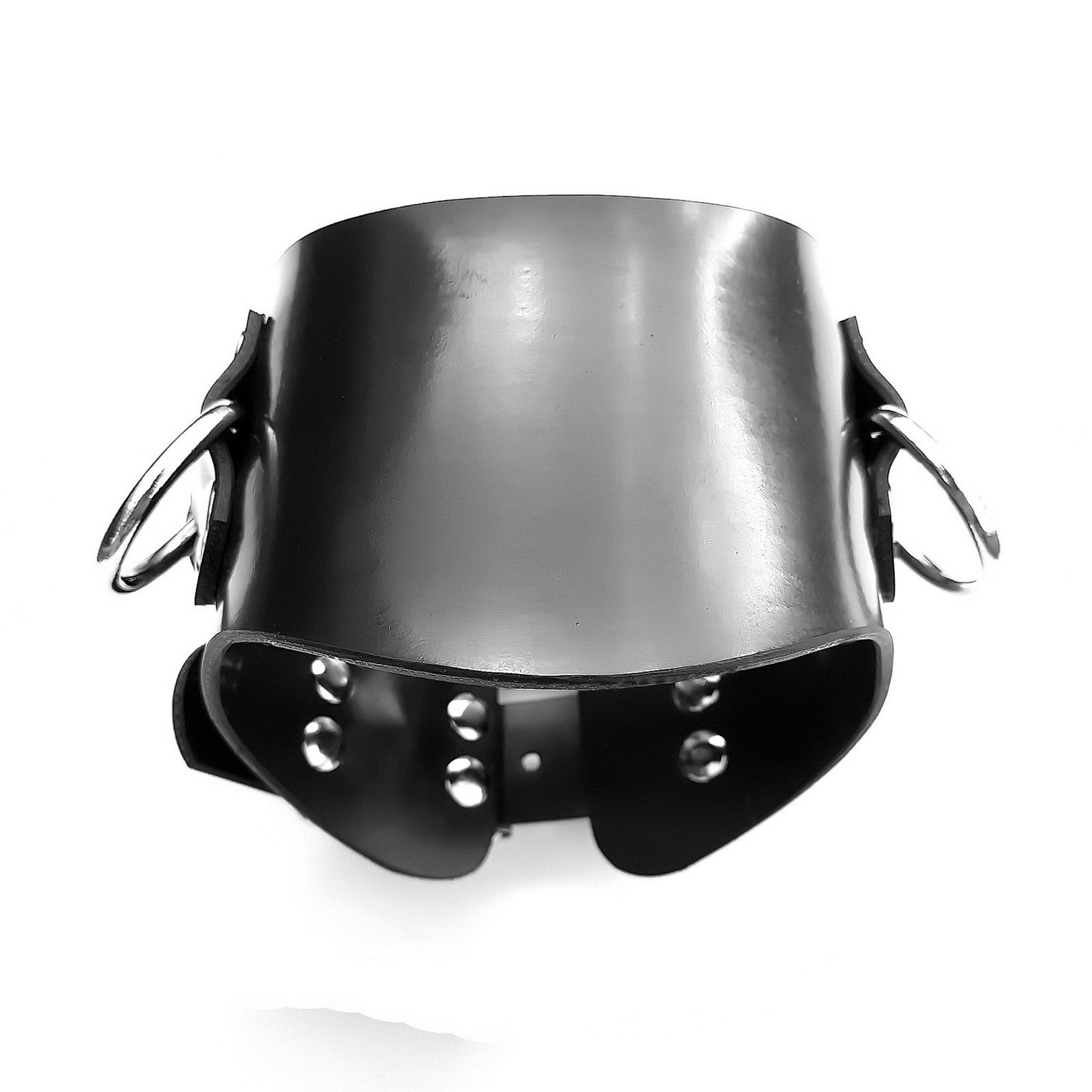 Heavy Rubber Slave Discipline Collar With Two D Rings Fetish - Etsy