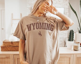 Cute Wyoming Cowboys T-shirt, Wyoming, Cowboys, Cute Cowboys Tee, Licensed Wyoming Cowboys Shirt, Trendy Shirt, Wyoming Cowboys