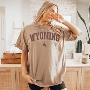 Cute Wyoming Cowboys T-shirt, Wyoming, Cowboys, Cute Cowboys Tee, Licensed Wyoming Cowboys Shirt, Trendy Shirt, Wyoming Cowboys