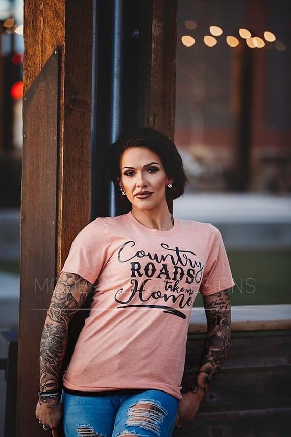 Country Roads Take Me Home T-shirt 