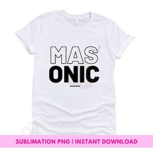 Camiseta Masónica PNG, Sublimación Mason PNG, Mason, Masónica,