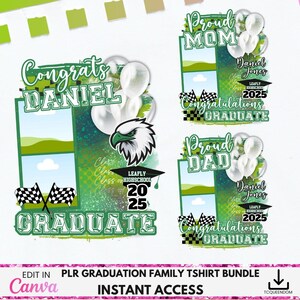 Editable Graduation TShirt Template, Graduation T Shirt Design, Canva Template, Canva Graduation TShirt, sublimation, dtf, Graduation Shirt