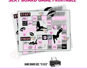 Valentine's Day, Pride Gameboard, Printable Couples Game, Adult Board Game, Valentine's Day Game, Foreplay Game, Sexy Couples Game