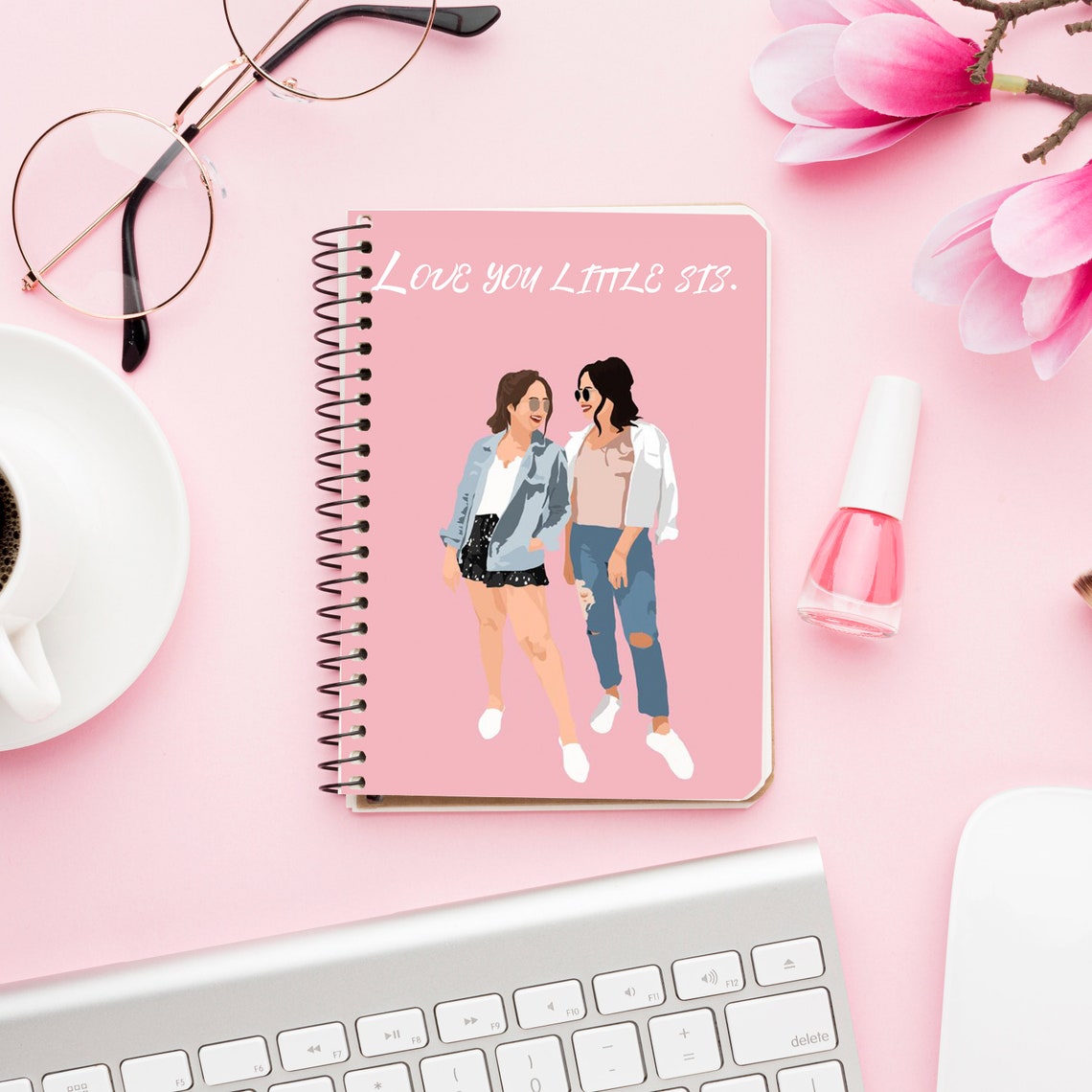 Anime Journal Notebook Personalized. Custom Illustration from | Etsy